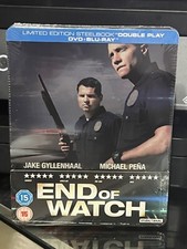 End Of Watch Blu-Ray Jake Gyllenhaal, Limited Edition Steelbook REGION B NEW 