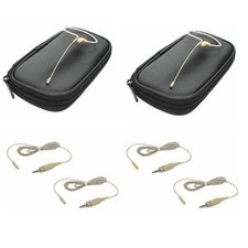 2 Osp 09 Beige Tan Pro Earset Mic For Sennheiser Bodypack Wireless Systems