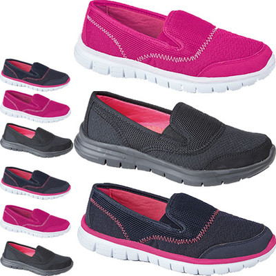 ladies lightweight mesh trainers