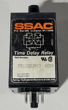SSAC TRM120A2Y60 3580D Solid State Time Delay Relay - Used 