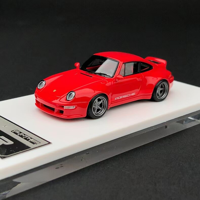 FuelMe 1:64GW Porsche Gunther Werks 993 GULF car model 400R resin