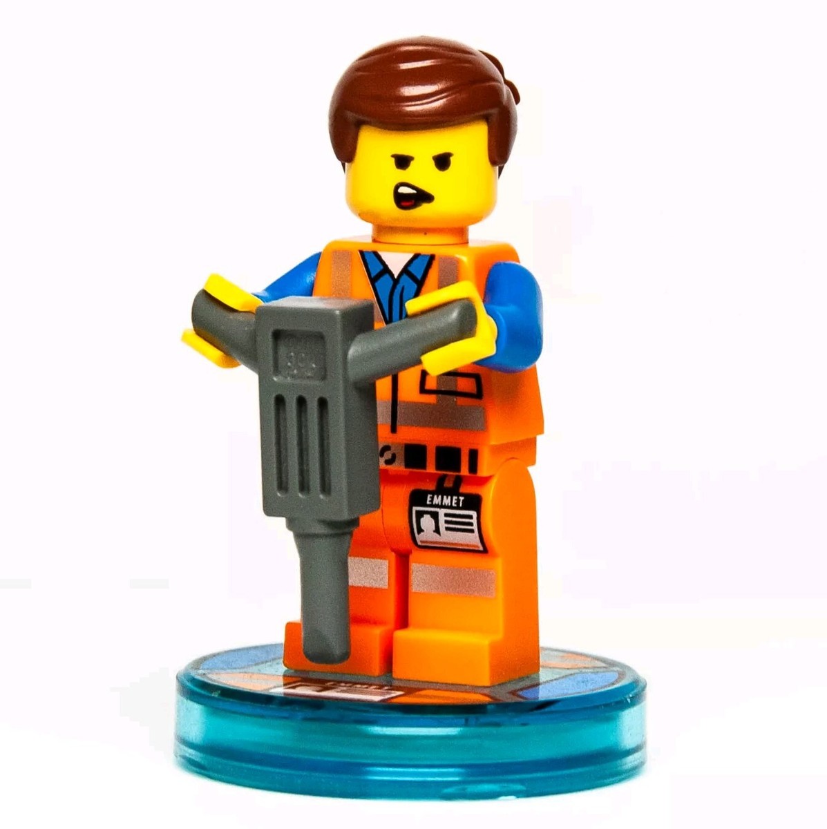 Lego Movie Minifigure Emmet w/ Dimensions Base Tag 71212 (tlm072) 70814
