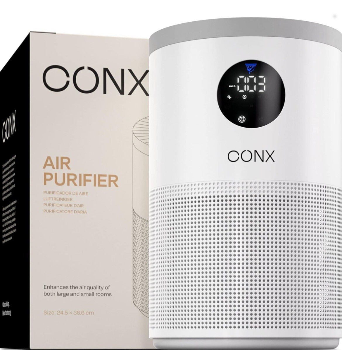 Air Purifiers For Home Bedoom True HEPA Home Air Purifier Smoke Odor