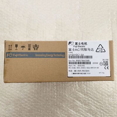 Fuji GYS201DC1-SA Servo Motor 1PC New Expedited Shipping GYS201DC1SA