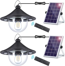 Solar Shed Indoor Outdoor Lights with 3000LM 5 Modes (Daytime Available) 3 Color