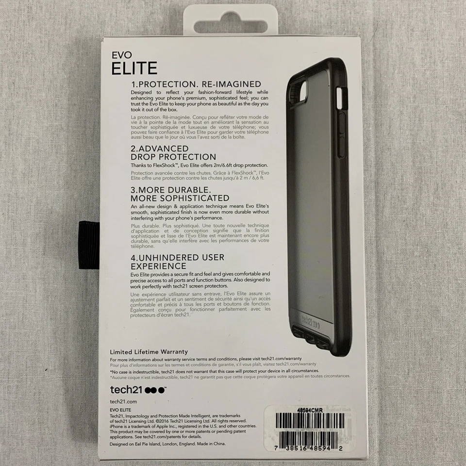 Tech21 Evo Elite Polished Gold Case For Apple iPhone 7 PLUS - Image 4 of 4