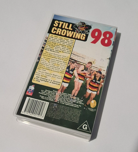 ADELAIDE CROWS 12x VIDEO 1997 1998 FINALS GRAND FINAL + MORE VHS NOT DVD AFL VFL - Picture 11 of 15