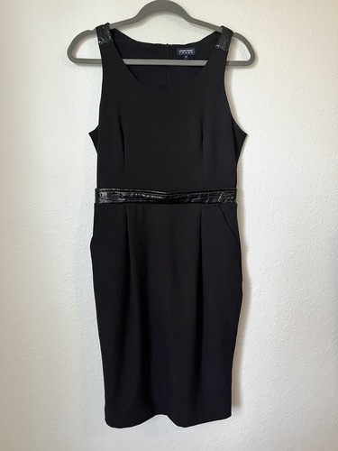 Emporio Armani Jeans Black Dress size 42 EUC - Picture 19 of 19