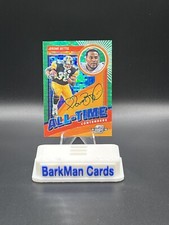 Jerome Bettis 2023 Contenders Optic All-Time Contenders Auto 03/20 Green Pulsar