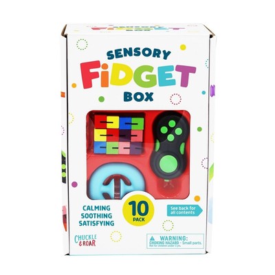 NEW Chuckle & Roar Sensory Fidget Box 10pk Ages 3+