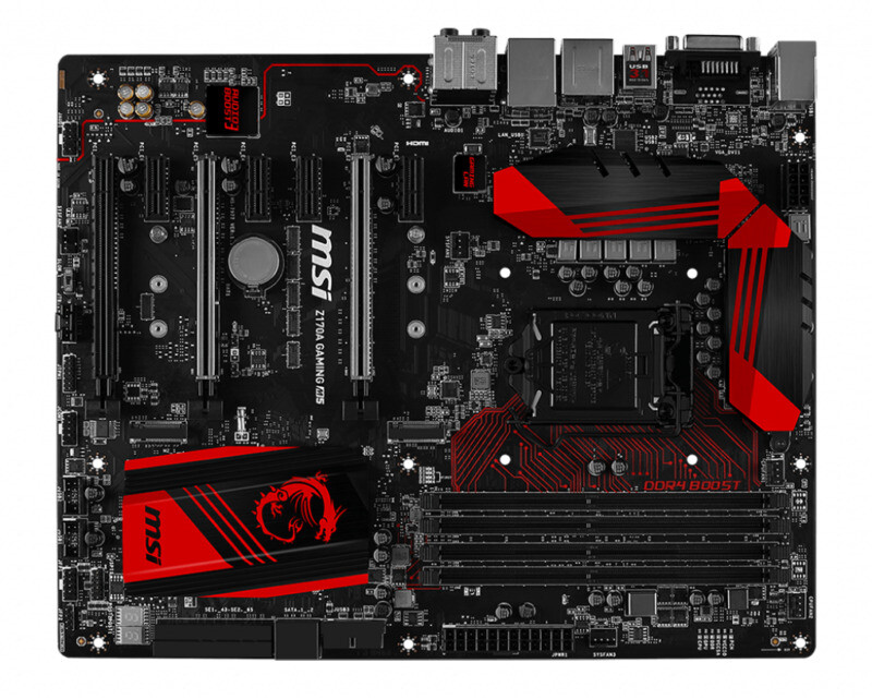 MSI Z170A GAMING M5 + Intel i7-6700K+その他 MSI Z170A Gaming M5 Motherboard MS-7977 Socket 1151 DDR4 Intel