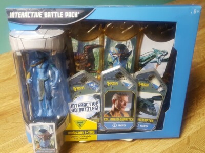 2009 Avatar Movie Interactive Battle Pack Avatar Jake Sully Figure
