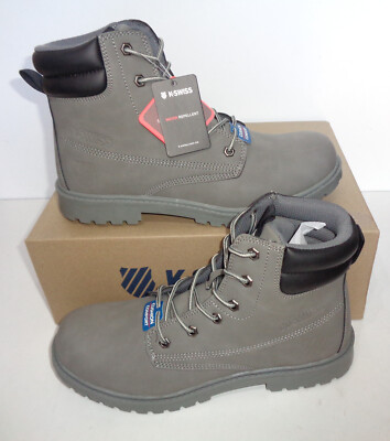 K-Swiss Mens Water Repellant Hiking Ankle Casual Boots Shoes New UK Size  UK