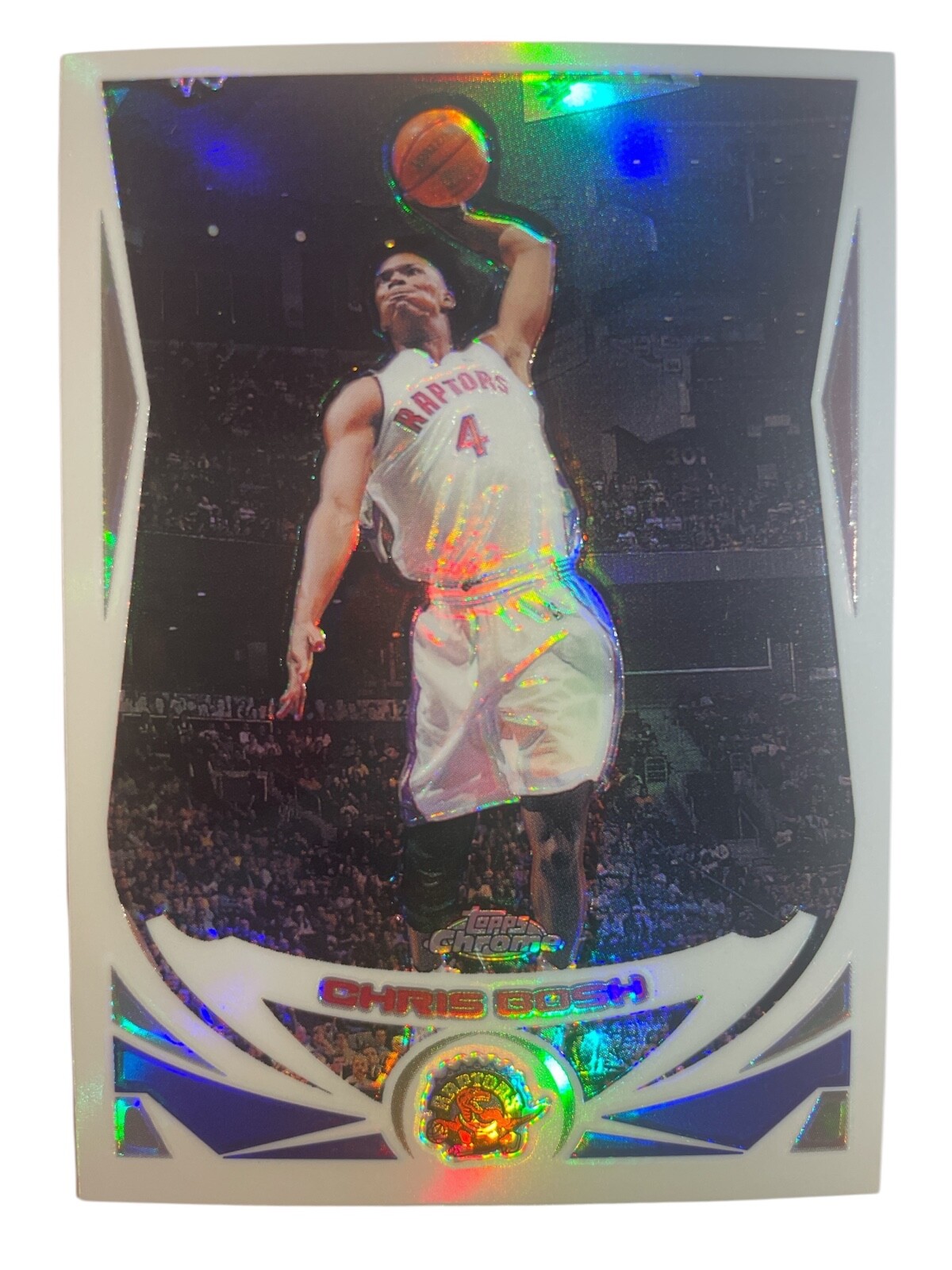 2004-05 Topps Chrome Refractor Chris Bosh #4 Raptors