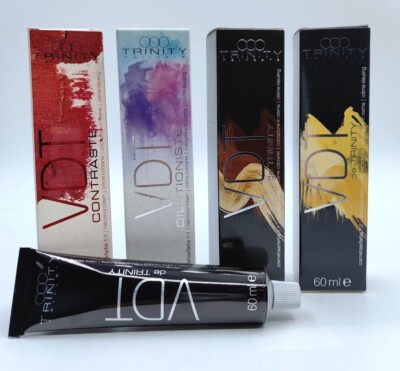 TRINITY Haarfarbe VDT, Dilutioniste & Contraste verschiedene Nuancen 60ml F48