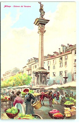 S03-6503, MILANO, COLONNA DEL VERZIERE, ANTIQUE POSTCARD | eBay
