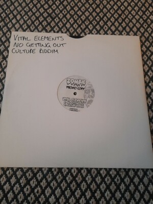 Vital Elements  No Getting Out/Culture Riddim  Drum&bass/Jungle/Zombie/Serum/12 