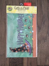 New - Curb-a-Peel Magnetic  Mailbox Cover Fabric- Witchy Halloween