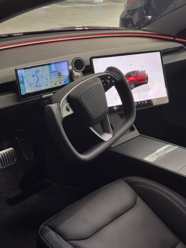 HANSSHOW TESLA MODEL 3 HIGHLAND SCREEN MONITOR CARPLAY ANDROID AUTO + FRONT CAM - Foto 11 di 11