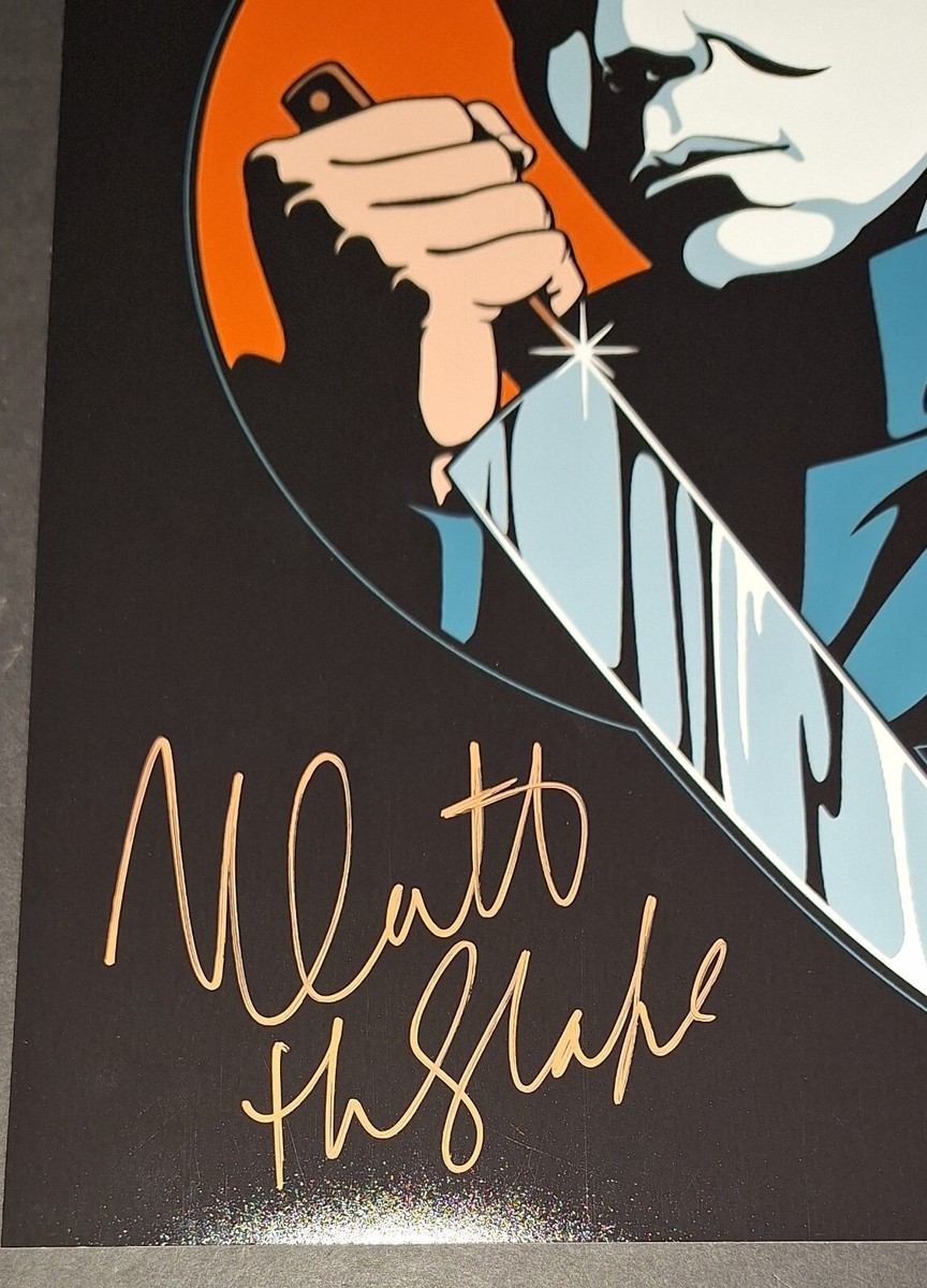 Nick Castle Signed Autographed 11x14 Halloween The Shape Beckett
