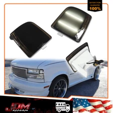 For 1995-2005 Chevrolet Astro GMC Safari Smoked White LED Side Corner Lights 2PC