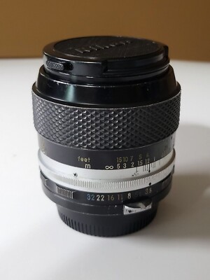 Nikon Micro-Nikkor-P 55mm Macro Manual Focus Lens, Non-AI - Main Image