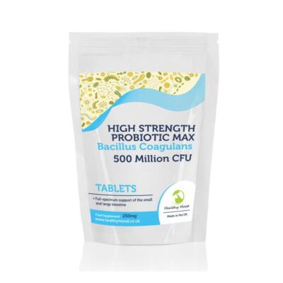 Probiotics Bacillus 60 Tablets Advanced Probiotic Formula for Gut Health