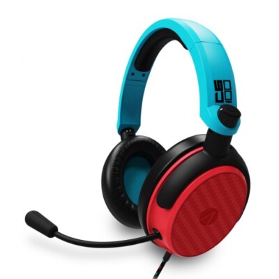 Gaming Headset - Multiformat Stereo C6-100(rot/blau) (Switch) (Neuwertig)