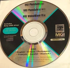 MGI PhotoSuite V8.1,SE V1.1 & Videowave 111SE