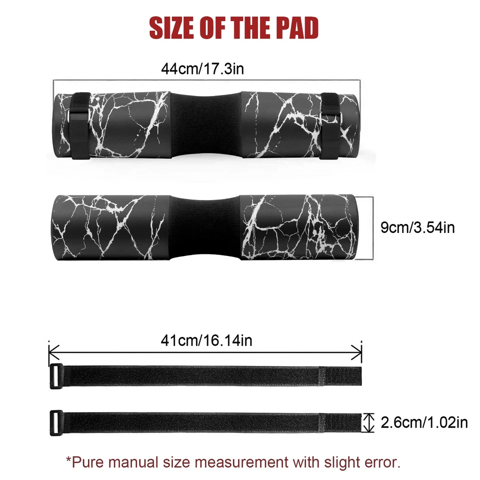 1PC/1pair Squat Pad Barbell Pad for Lunges Thrust , Neck Shoulder Protective Pad - Image 3 of 4