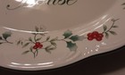 Pflatzgraff Winterberry "Bless This House" Oval Plate/Platter Christmas Winter — photo 5