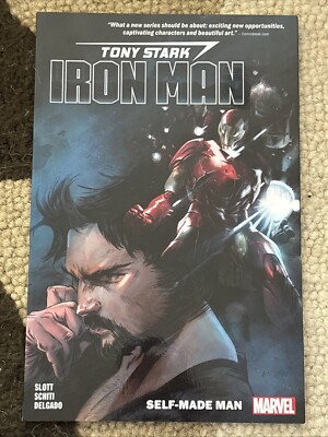 Tony Stark: Iron Man Vol. 1 Self Made Man (Marvel Comics 2018) TPB New
