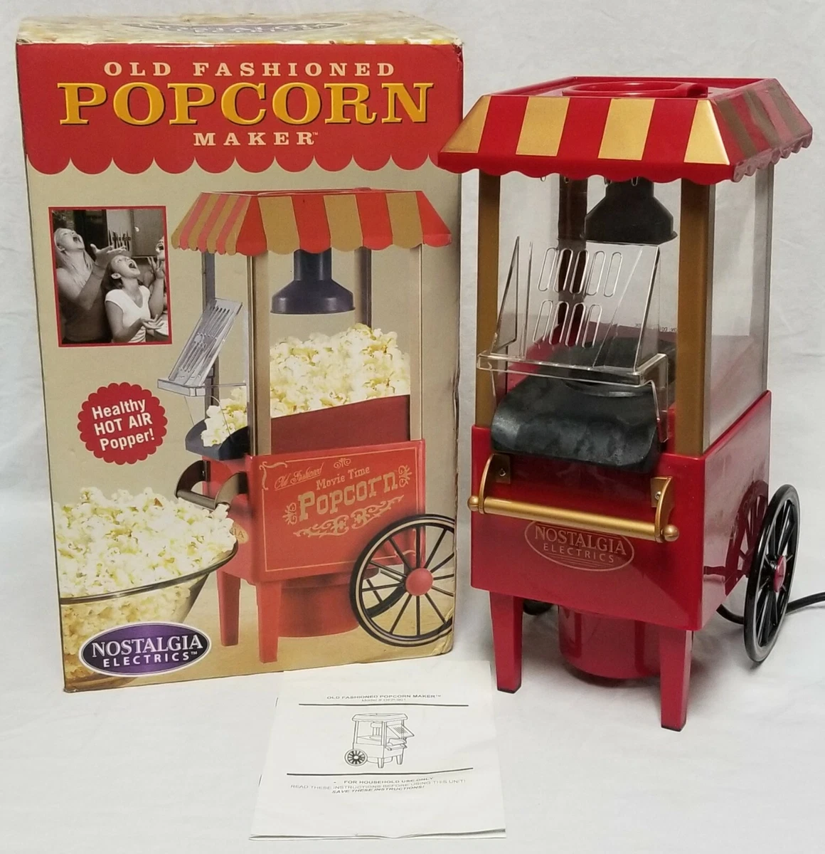 Nostalgia Retro Hot Air Popcorn Maker