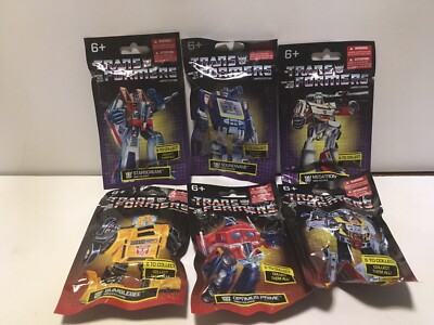 Transformers 6 Mini Figures Set Megatron Grimlock Starscream Soundwave Bumblebee