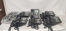Lot of 15 Avaya 9608 Digital Display Business Office Corded Handset Phone Black