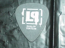 LINKIN PARK LP Logo & Brad Delson Signature 2005 RaRe Concert Tour GUITAR PICK