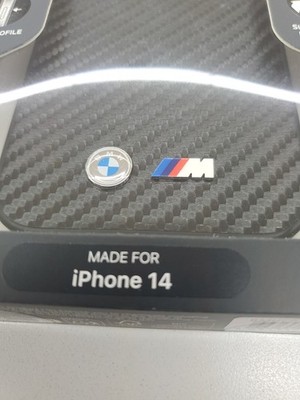 BMW M MOBILE PHONE ACCESSORY MADE FOR IPHONE 14 SLIM PROFILE #1005