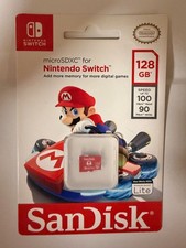 SanDisk 128GB UHS-I MicroSDXC Micro SD XC Memory Card for Nintendo Switch