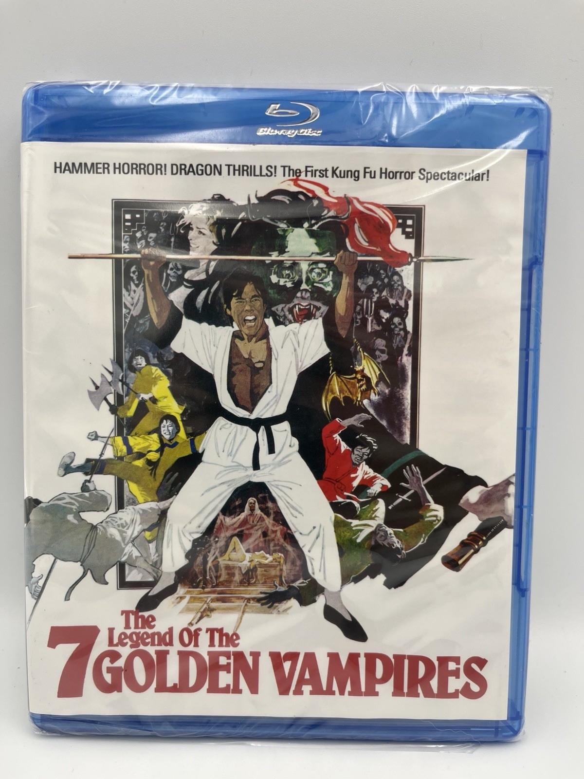 The Legend of the 7 Golden Vampires Blu-ray Scream Factory Sealed