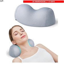 Small Neck Stretcher Pillow for Pain Relief, Medium Soft Cervical Traction De...