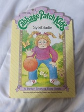 1984 Cabbage Patch Kids book Soccer - Sybil Sadie-RARE-A Parker Brothers Story