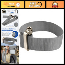 Adjustable Heavy Duty Oil Filter Strap Wrench Tool Oil Filter Removal Tool
