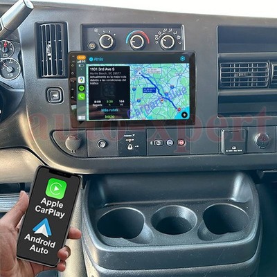 Android 14 Car Player Radio GPS estéreo para Chevrolet Express 2008-2024