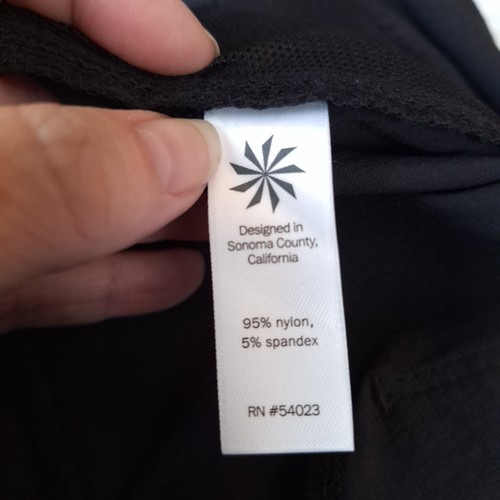 Women's Athleta Size 4 Outdoor Hiking Performance Cargo Shorts Black Gym - Picture 4 of 17