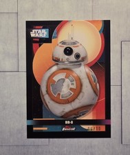 2025 Topps Smugglers Outpost Finest /10 BLACK BB-8 Refractor F-8 Star Wars Rey