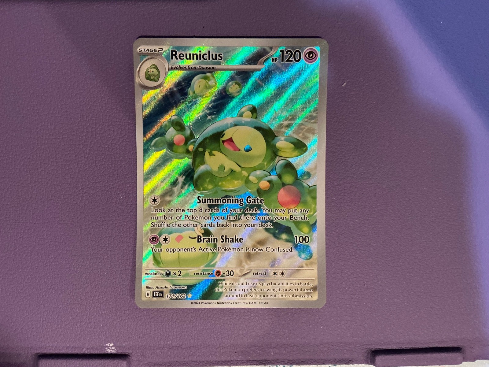 Reuniclus 171/162 SV05: Temporal Forces Holo