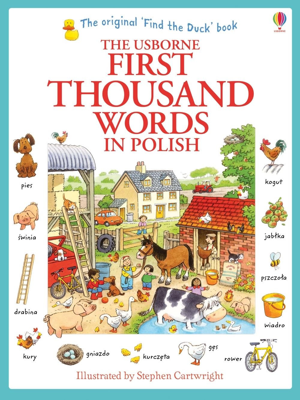 Usborne First Thousand Words in Polish Heather Amery Paperback Language - Image 9
