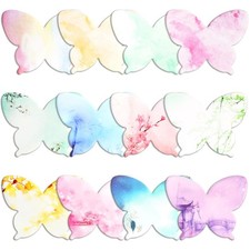 Breling 360 Pieces Sticky Notes Cute Butterfly 3.15 x 2.56 inches, Multicolor