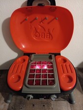 Vintage Toddler BBQ Barbecue Grill Pretend Food Play Lights Sound No Accessories