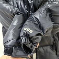 North Face Kids Lupsie 700 Puffer Jacket Black Boys S